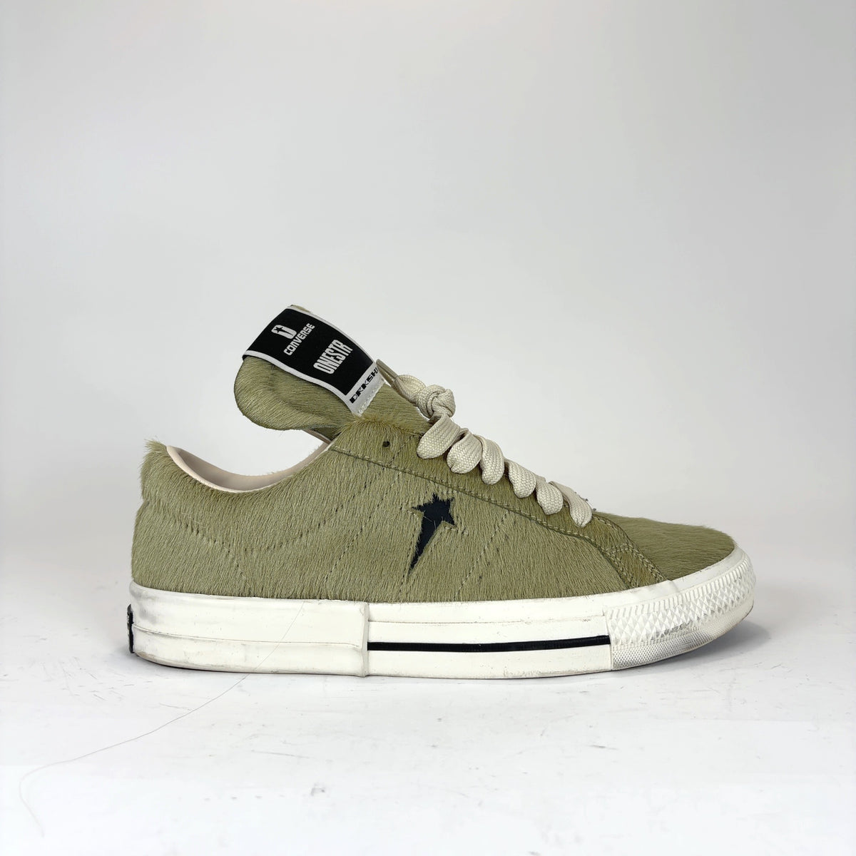 Rick Owens x Converse Ponyhair Lowtop Sneakers