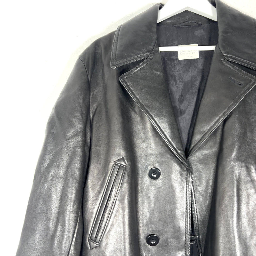 Armani Collezioni Lambskin Leather Jacket