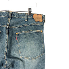 Number (N)ine AW03 'Touch Me I'm Sick' Kurt Cobain Patchwork Jeans