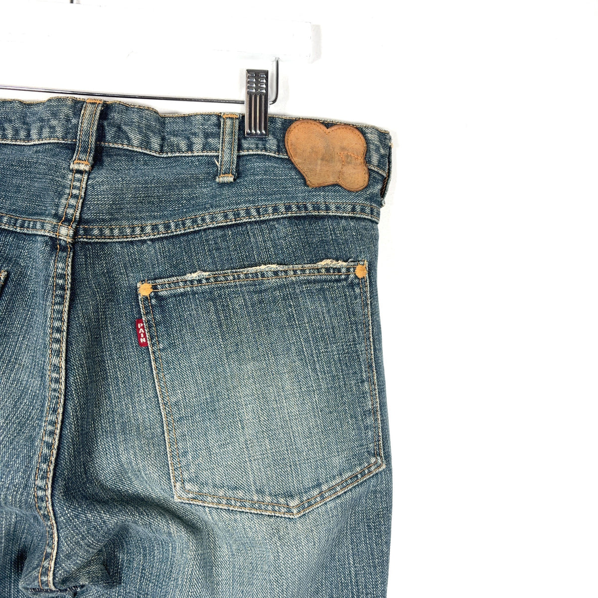 Number (N)ine AW03 'Touch Me I'm Sick' Kurt Cobain Patchwork Jeans