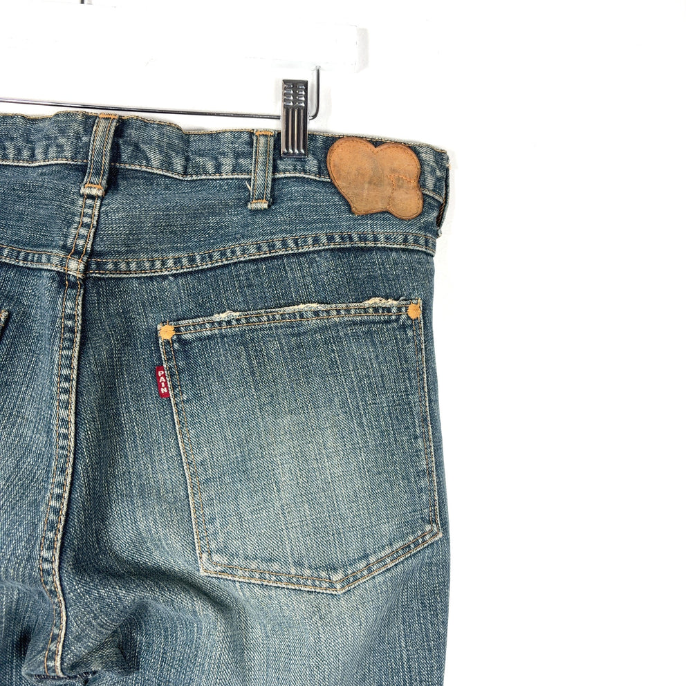 Number (N)ine AW03 'Touch Me I'm Sick' Kurt Cobain Patchwork Jeans
