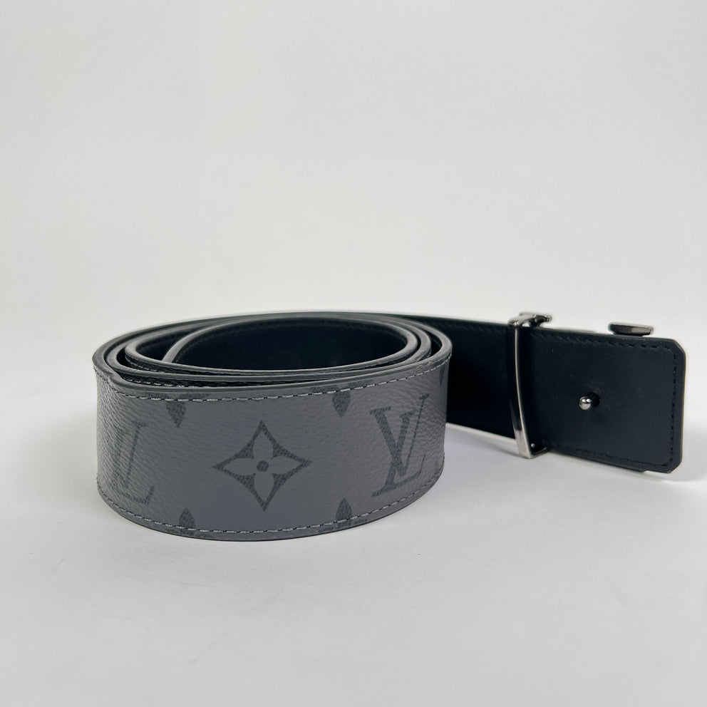 Louis Vuitton Eclipse Monogram LV Initiales Belt