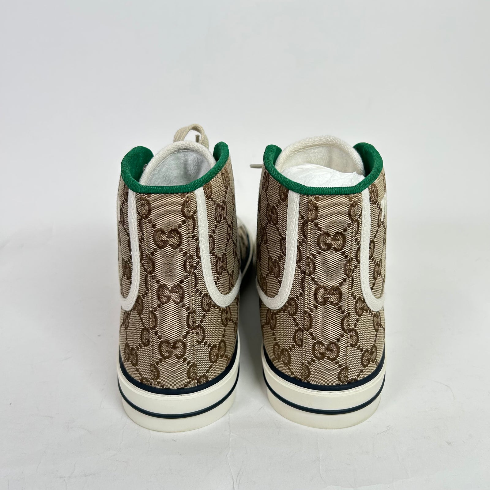 Gucci Tennis 1977 Canvas High-Top Sneakers