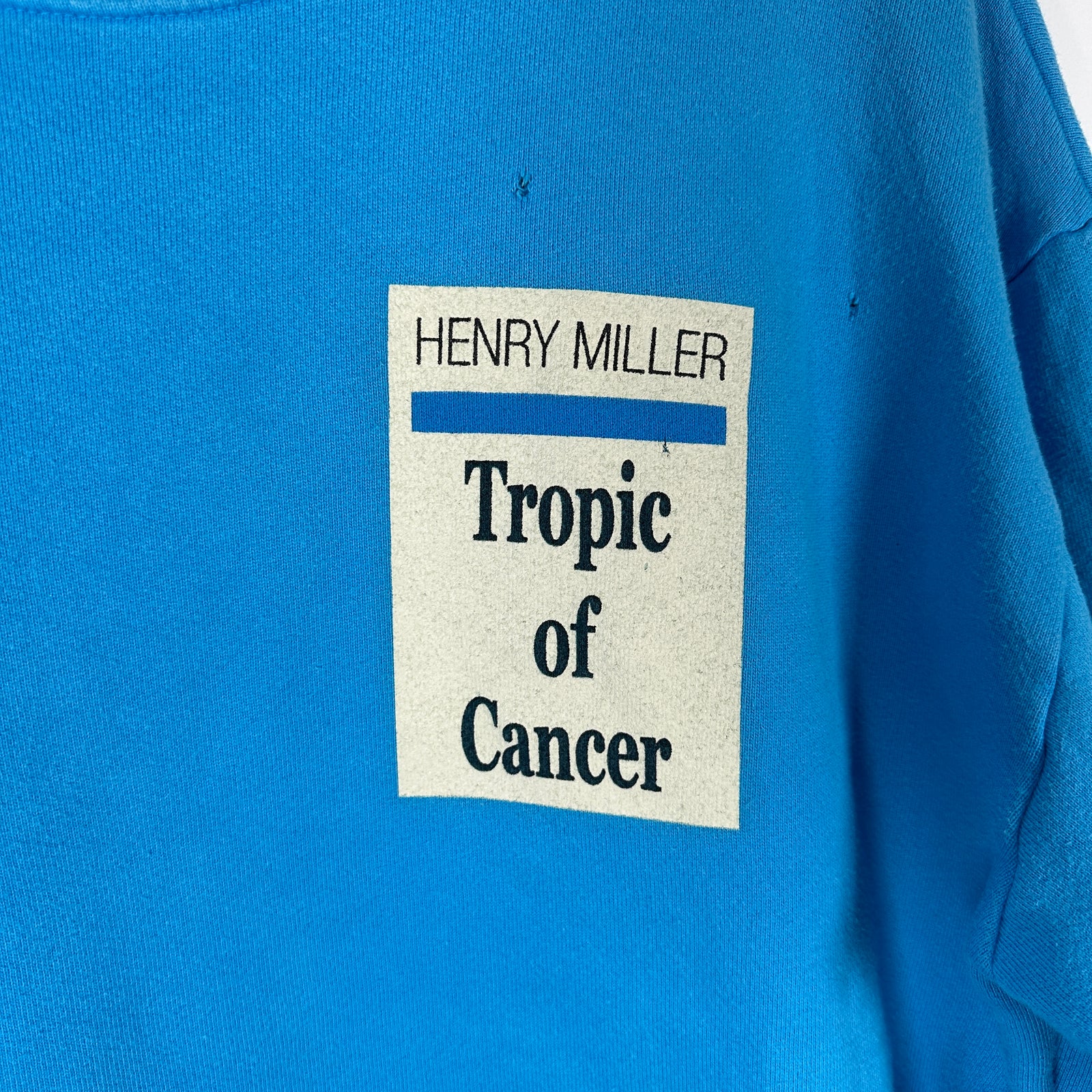 Enfants Riches Deprimes Blue 'Tropic of Cancer' Sweater Size XL
