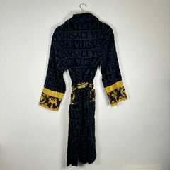 Versace Robe Navy/Yellow Size M