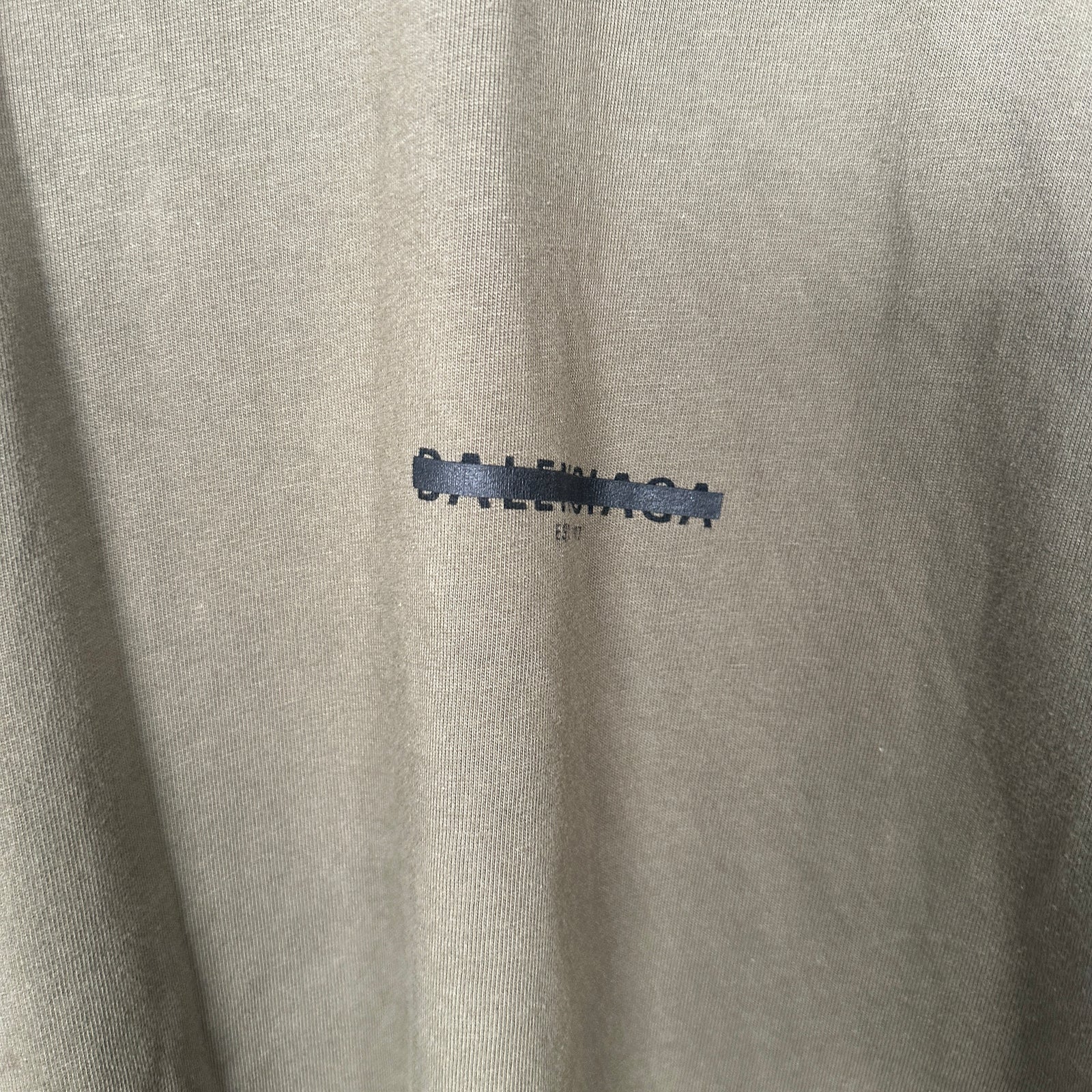 Balenciaga Green 'Strike' T-Shirt Size 4