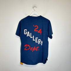 Gallery Dept Vintage Blue Arena Logo T-Shirt Size M
