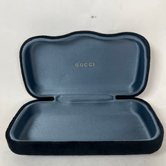 Gucci Black/Blue Butterfly Frame Sunglasses