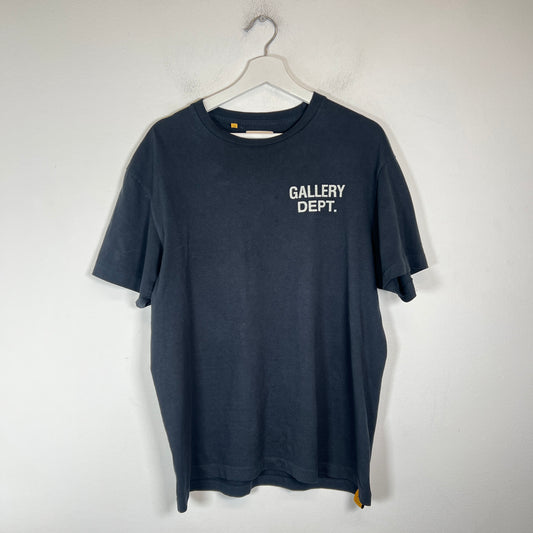 Gallery Dept Navy Souvenir Logo T-Shirt Size M