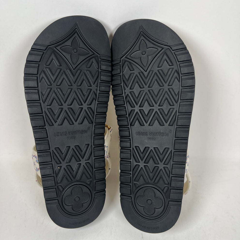 Louis Vuitton Monogram Sunset Comfort Sandals Size 39