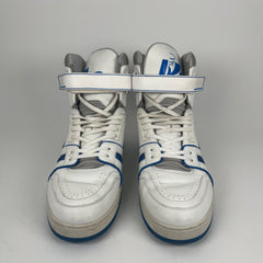 Louis Vuitton Blue High Top Trainer Size 11.5