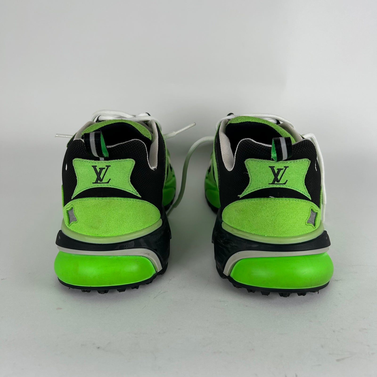 Louis Vuitton Green Tactic Sneakers Size LV 7.5