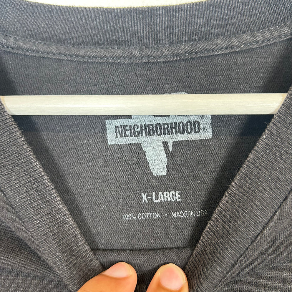 Vlone x Neighborhood Skull Graphic T-Shirt Size XL