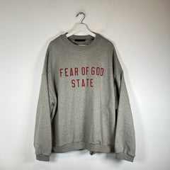 Fear Of God Dark Heather State Crewneck Size L