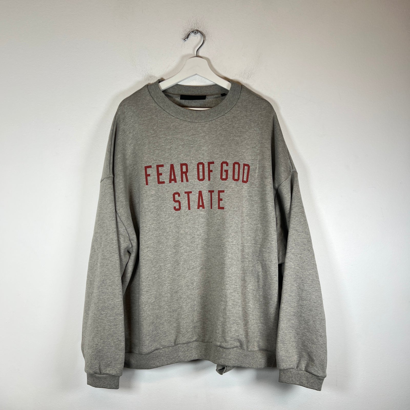 Fear Of God Dark Heather State Crewneck Size L