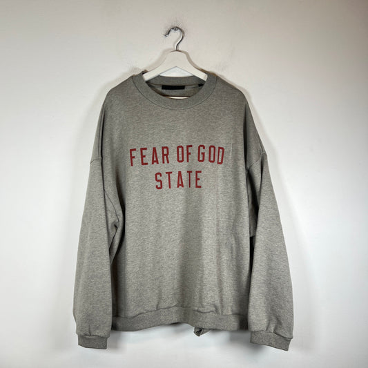 Fear Of God Dark Heather State Crewneck Size L