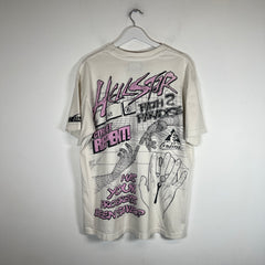 Hellstar White CTRLALT Repent T-Shirt Size L