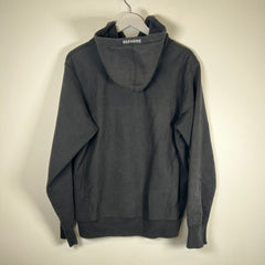 Supreme Black/Pink S Logo Hoodie Size M