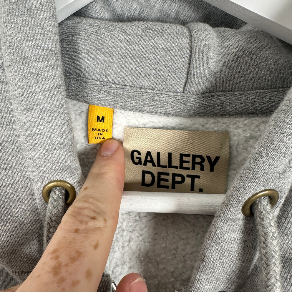 Gallery Dept. Boxing Logo Grey Zip-Up Size M