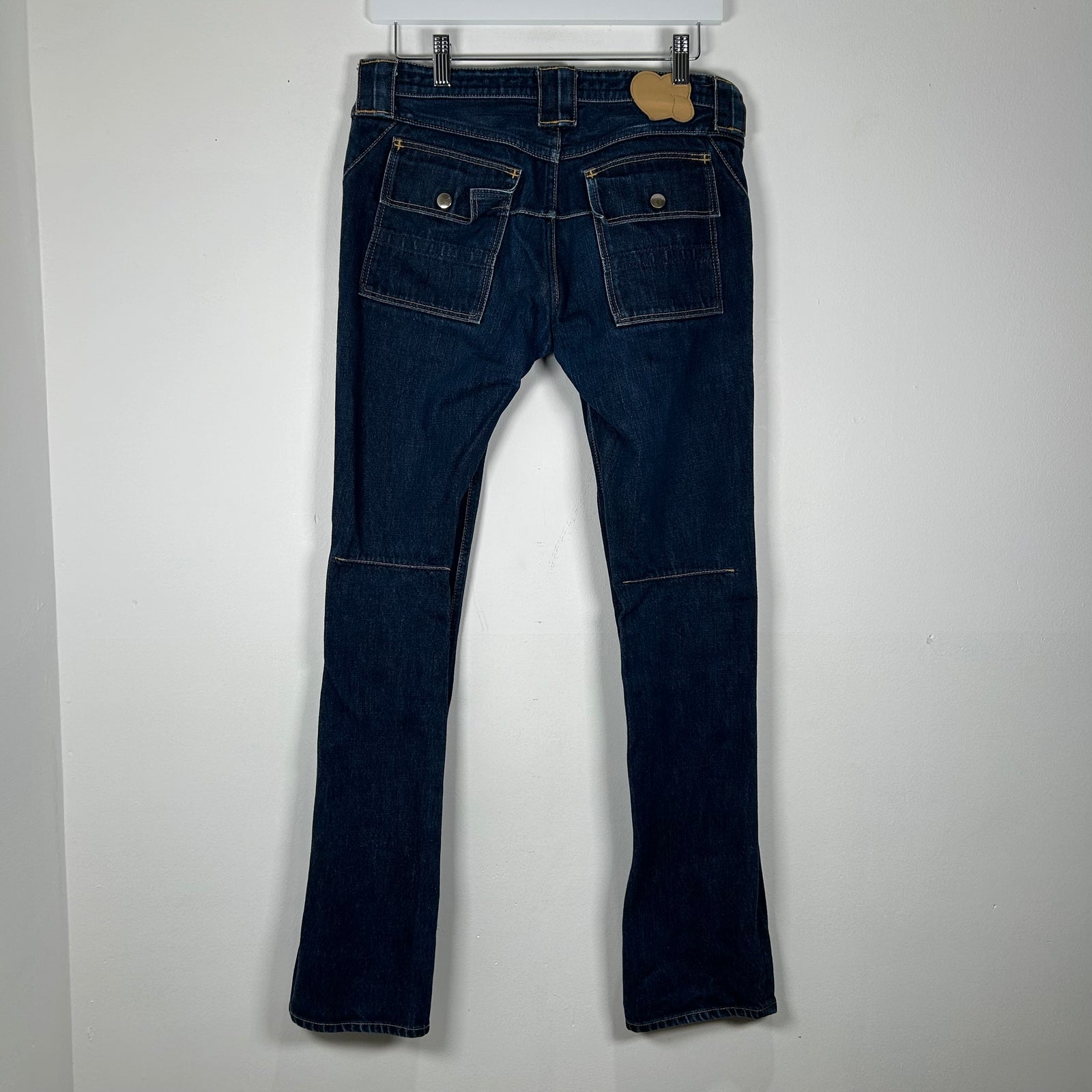 Number (N)ine Blue 6-Pocket Skinny Jeans Size 31