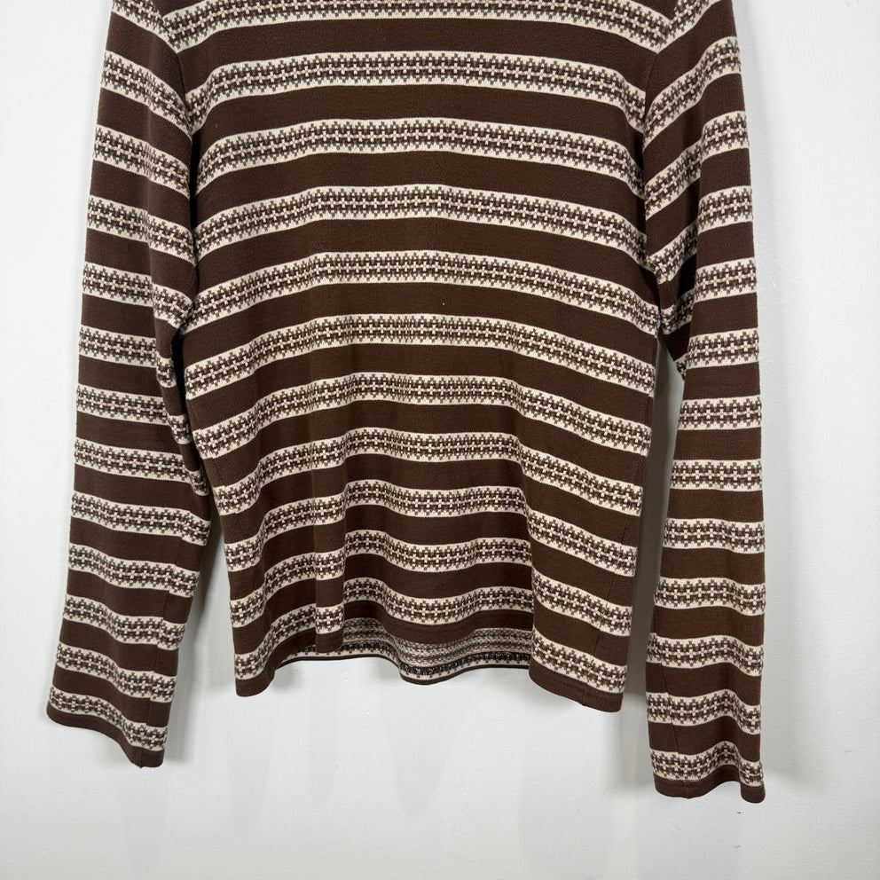 Number (N)ine AW02 Nowhere Man Tribal Knit Longsleeve