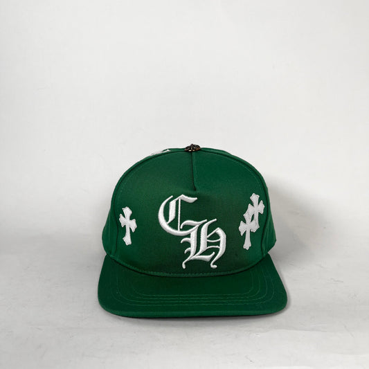 Chrome Hearts Green Cross Patch Panel Cap