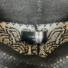 Amiri Black MA Paisley Shorts Size S