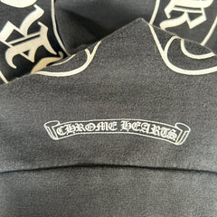 Chrome Hearts Black Matty Boy Chomper Hoodie Size L