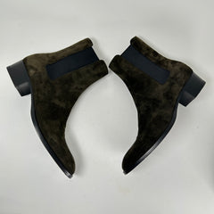 Saint Laurent Olive Green Chelsea Boot 41.5
