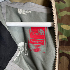 Supreme x TNF Camo Rescue Jacket Size L