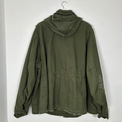 Balenciaga Green Parka Size 3