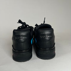 Louis Vuitton Black Yayoi Kusama Trainer Size 9