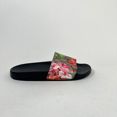 Gucci Women's GG Supreme Bloom Slides Size 35