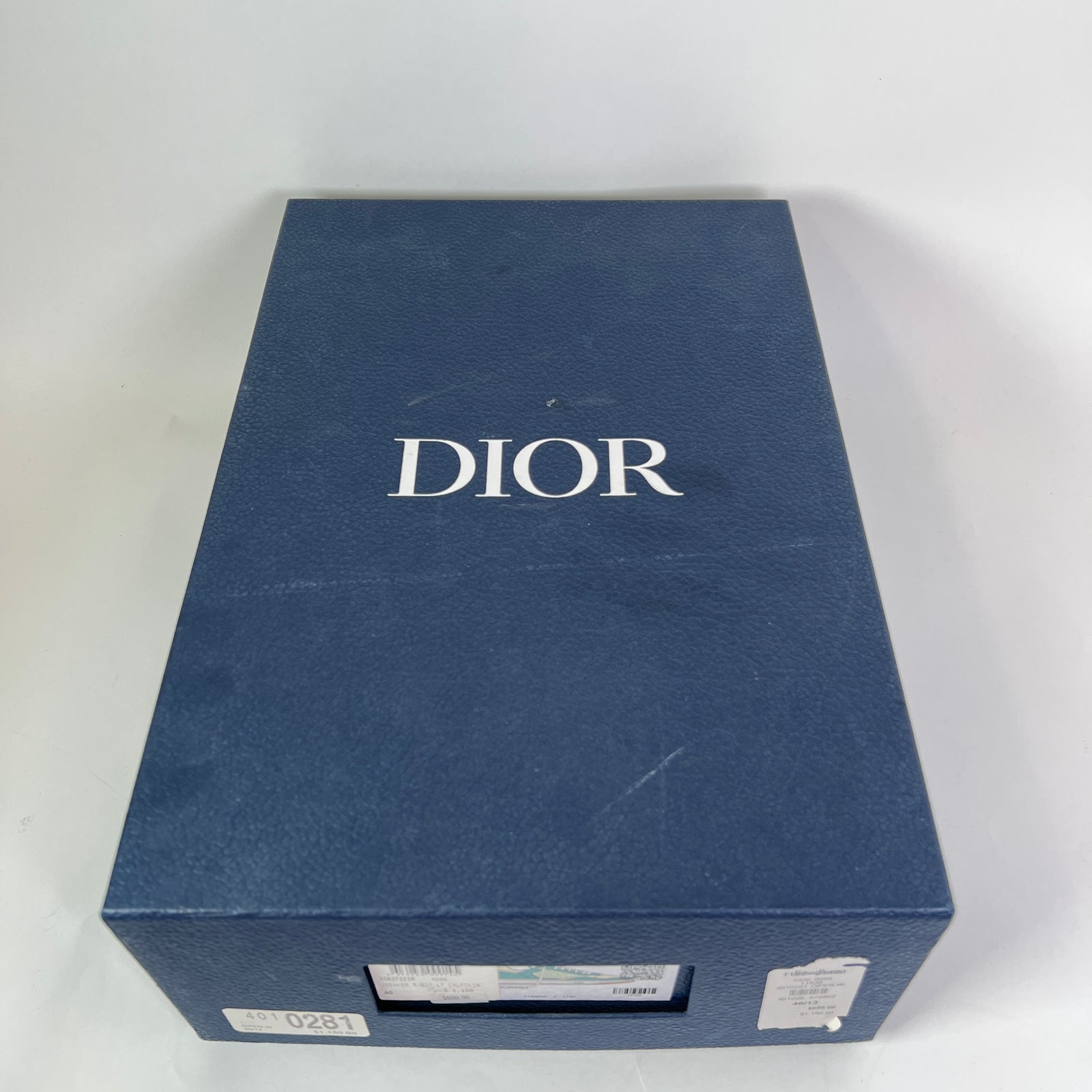 Dior B27 Oblique Calfskin Low-Top Sneaker