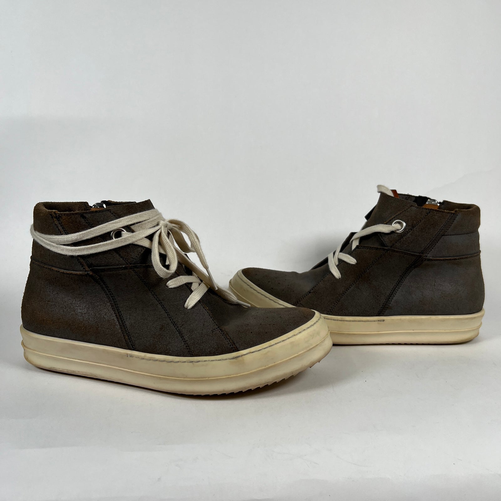 Rick Owens Grey Island Dunks Sz 41