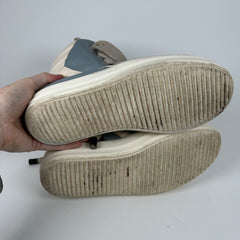 Rick Owens Jumbo Lace Geobasket Pale Blue Size 9