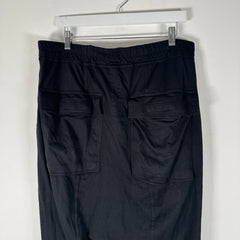 Rick Owens Black 'Prisoner' Sweatpants Size L