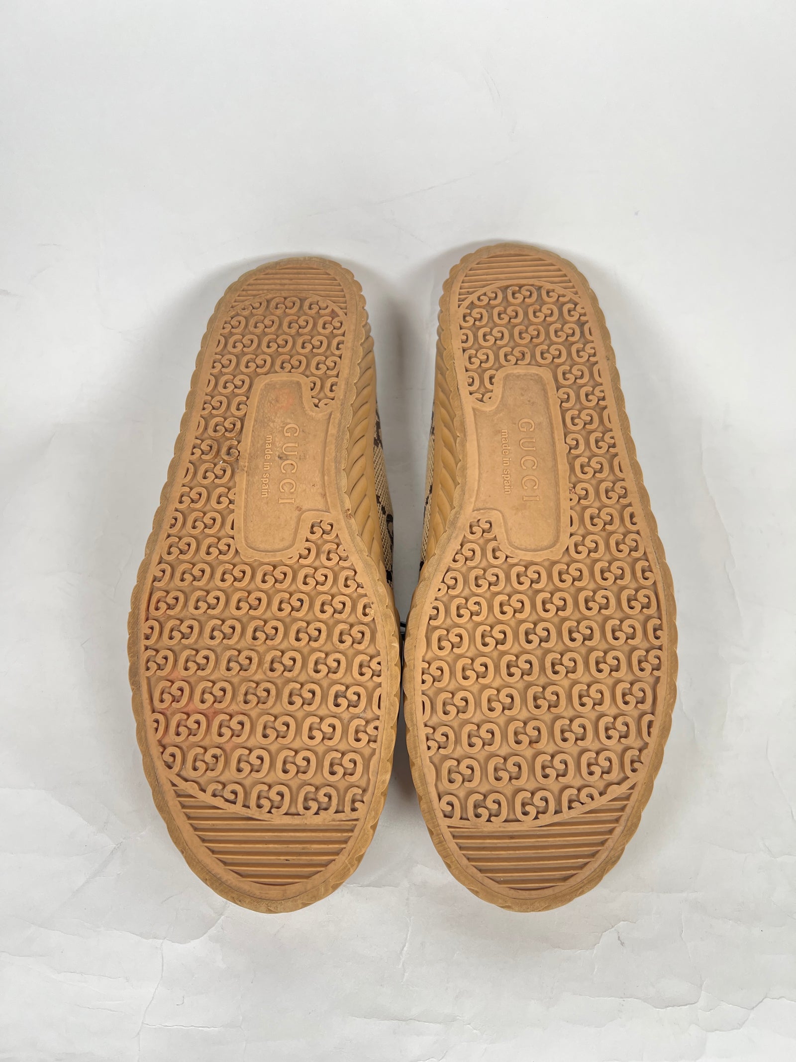 Gucci Beige Maxi GG Ukoho Sneaker Size GG 11.5