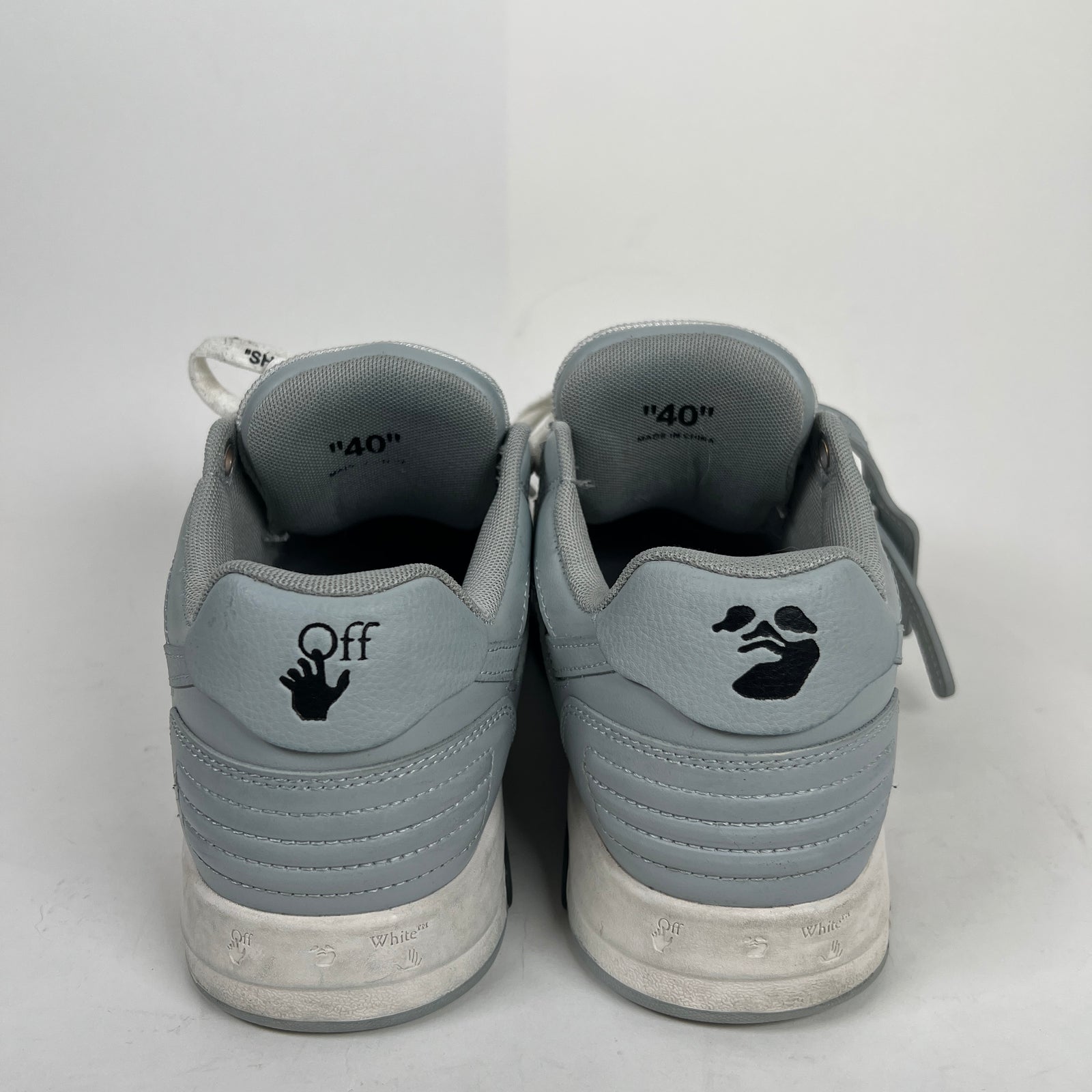 Off White Blue/White Out The Office Sneaker Size 40