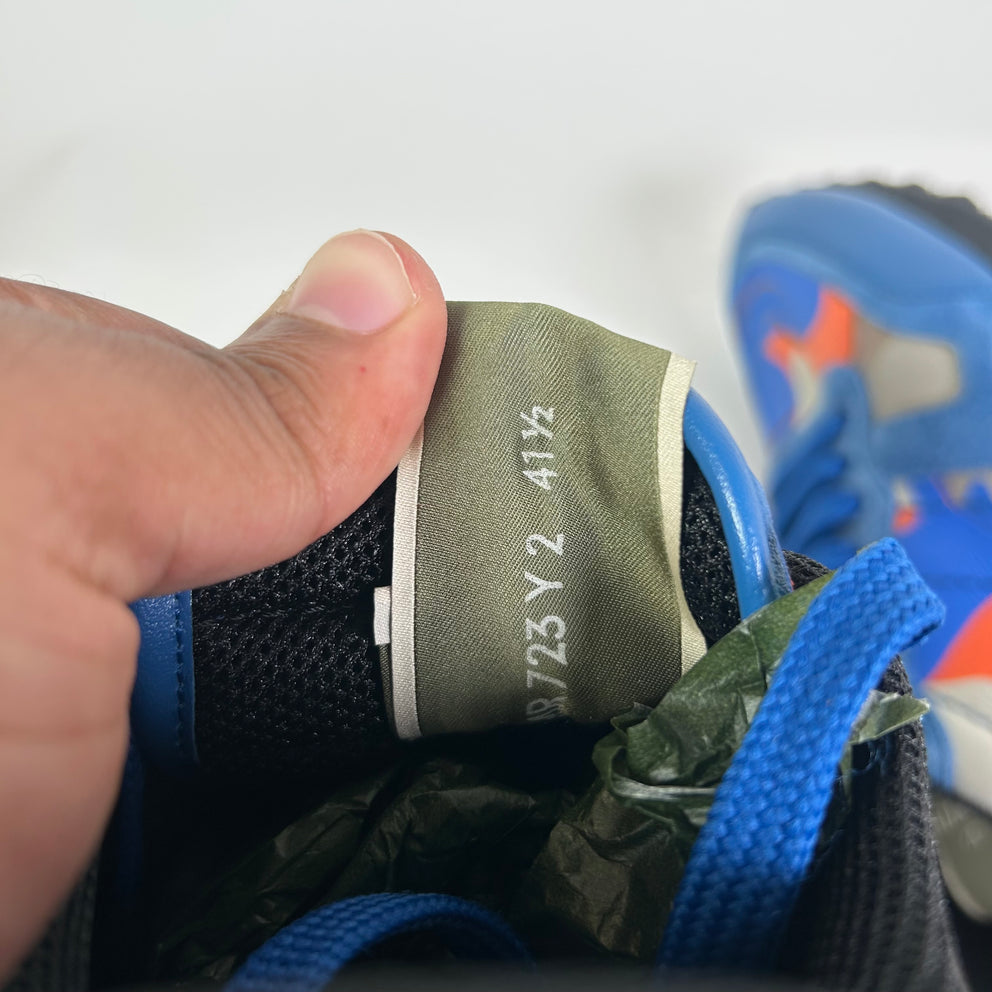 Valentino Blue Camo Rockrunner Sneakers