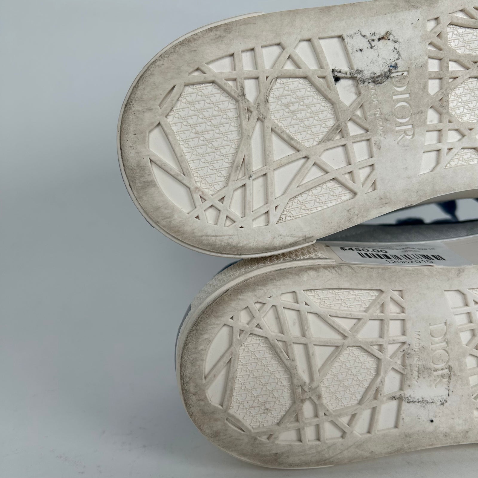 Dior Blue B33 Tennis Sneaker Size 10