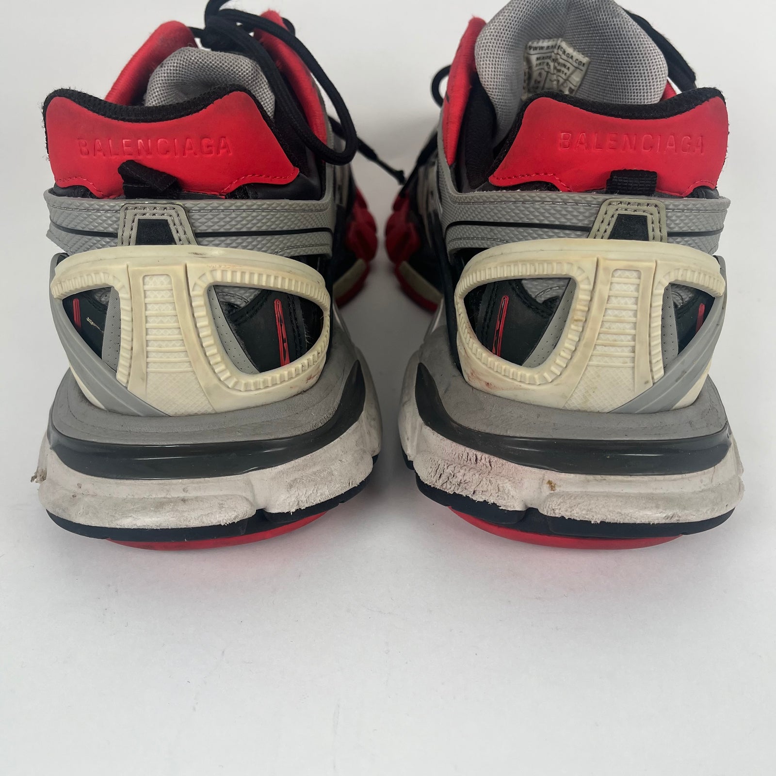 Balenciaga Track 2 Red/Grey Size 12