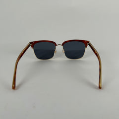 Gucci Brown/Gold Clubmaster Sunglasses