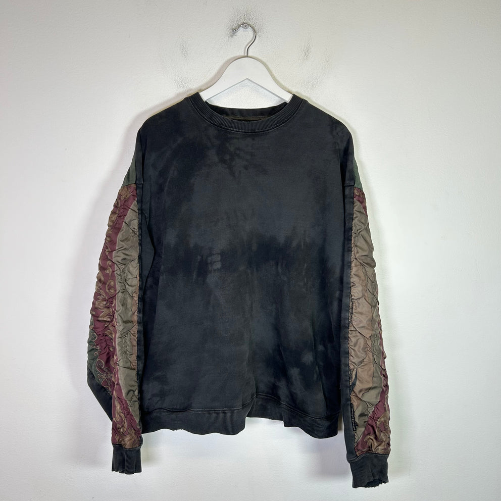 Kapital Kountry Over-Dyed Virgin Mary Quilted Crewneck Size 3