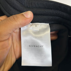 Givenchy Black Logo Jersey Track Pants Size M