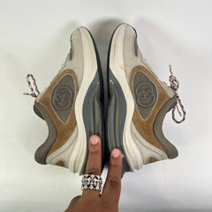 Gucci Gray/Brown Interlocking G Runners Size GG 39.5