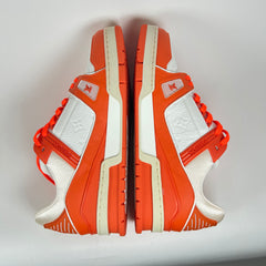 Louis Vuitton Orange Trainers Size 12