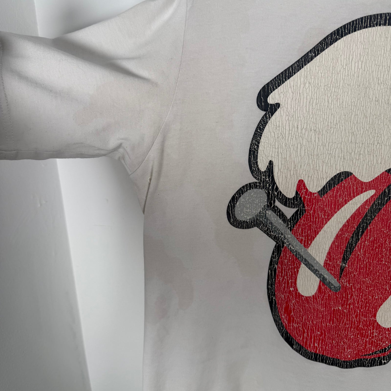 Number (N)ine Rolling Stones Tongue graphic T-Shirt Size 5