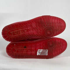 Louis Vuitton Fluorescent Pink Trainer Size 13