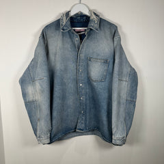 Martine Rose Denim Button-Up Shirt Size L